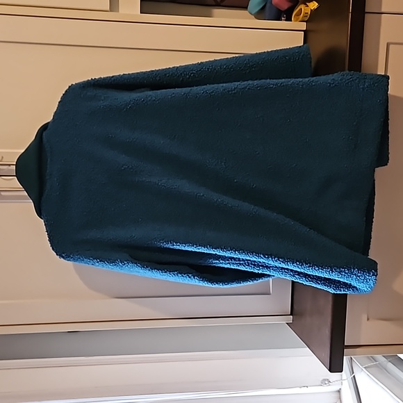 Land's End Teal coat - Picture 2 of 8